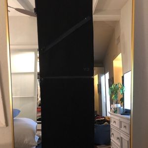 Y-3 adidas high end zipper scarf with fringe by adidas and Yohji Yamamoto